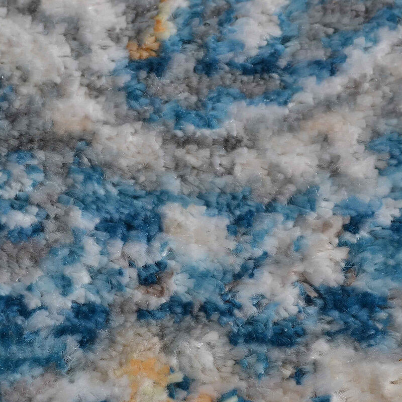 RUGSOTIC CARPETS MACHINE MADE POLYESTER AREA RUGS  - Rectangle Shape, Classic Oriental Traditional  Design, Low Pile Machine Made Area Rugs (M00100) image number 5
