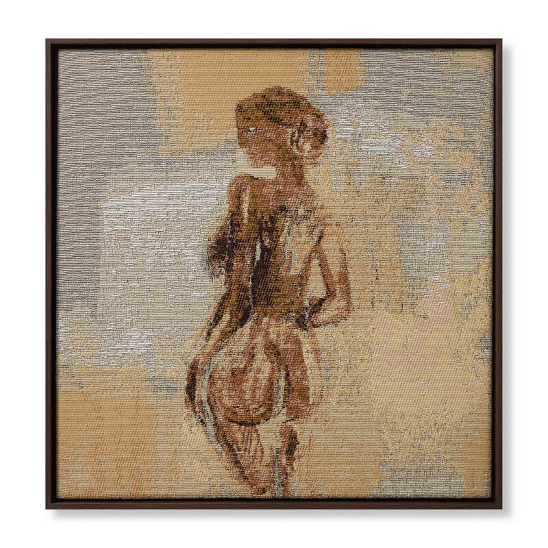 Lori Beige/Grey 2'9" x 2'10" Wall Art