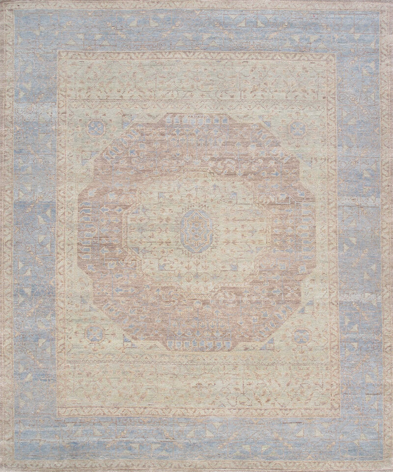 Oushak Hand-Knotted Wool Area Rug image number 0