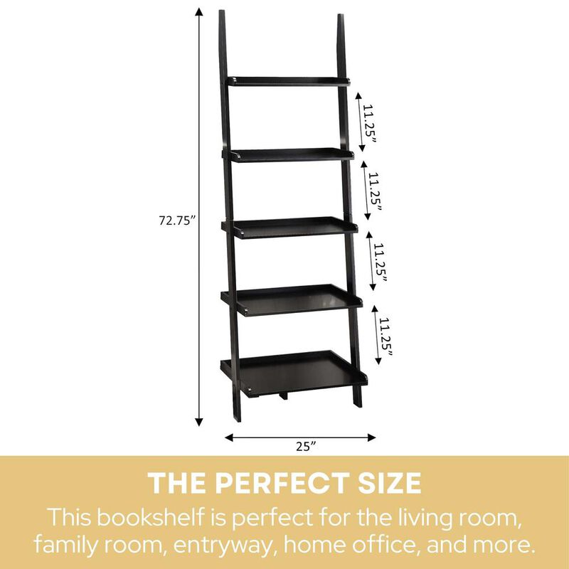 Convience Concept, Inc. American Heritage Bookshelf Ladder