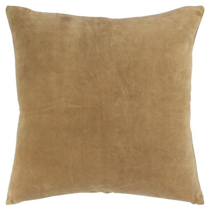 Rizzy Home Gold Pillow