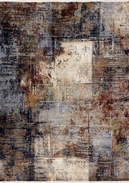HomeRoots Abstract Area Rug