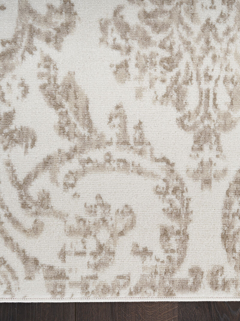 Jubilant JUB09 Ivory/Beige 5'3" x 7'3" Rug image number 2