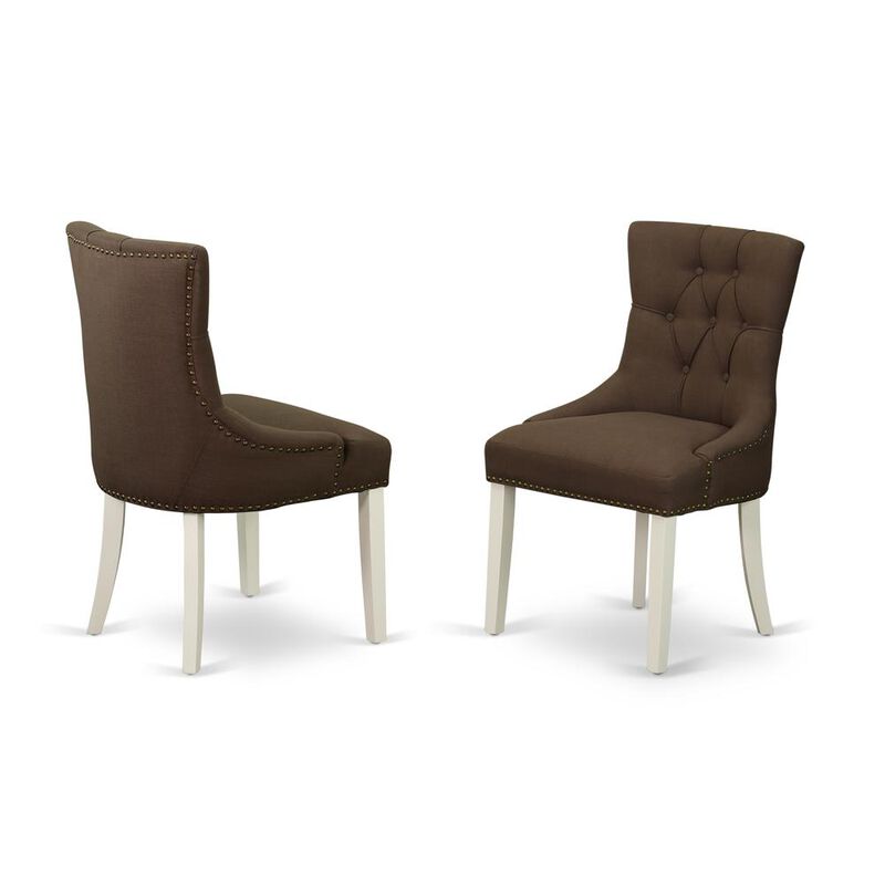 Dining Chair Linen White, FRP2B19