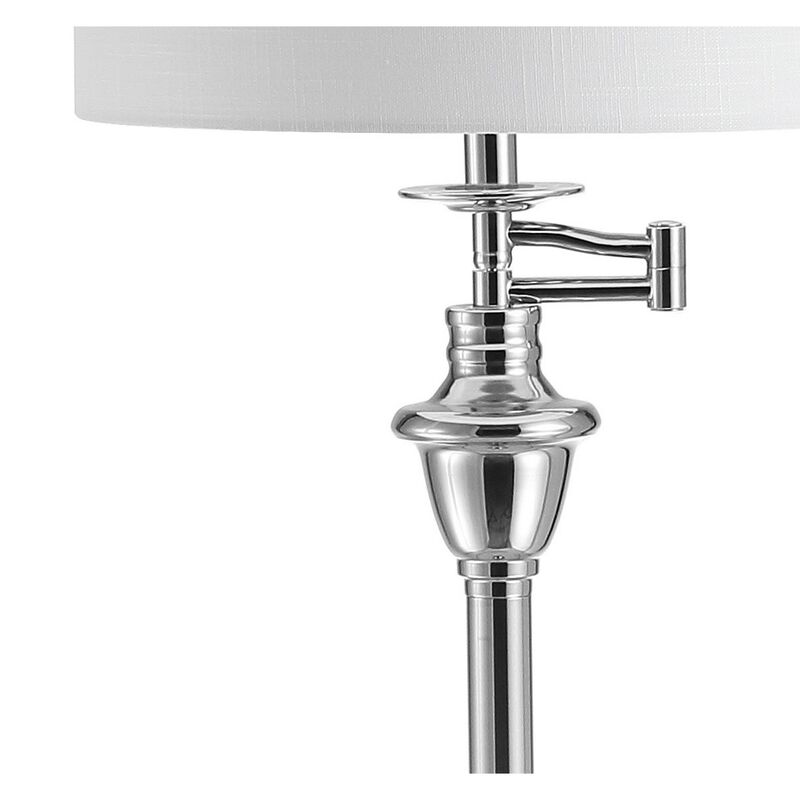 Cora Metal/Glass LED Side Table and Floor Lamp