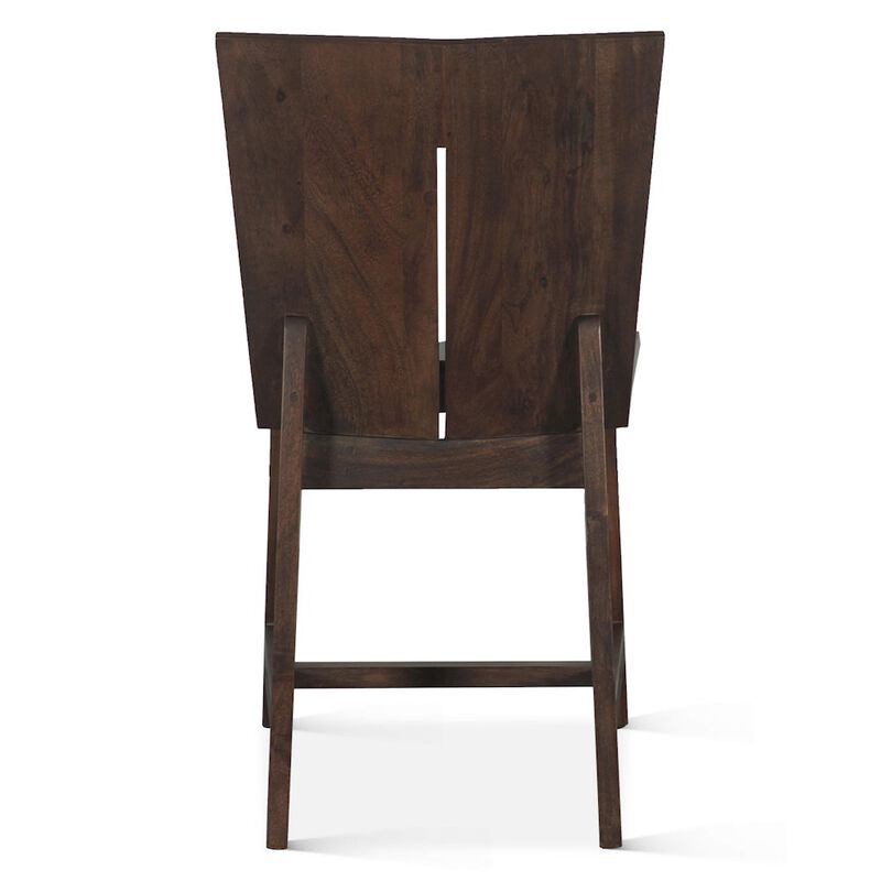World Interiors Acadia Dining Chair in Coffee Bean image number 2