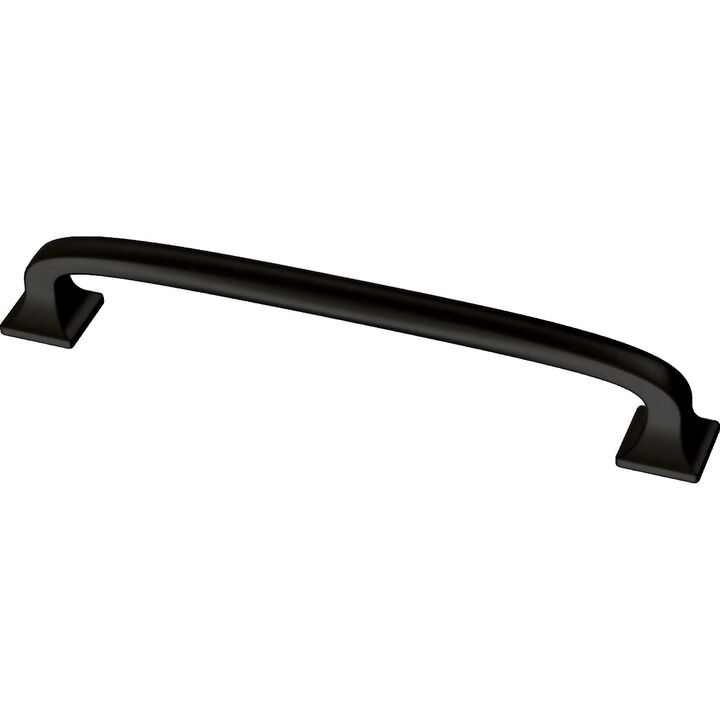 Franklin Brass Lombard (10-Pack) Cabinet Handles 5-1/16"" Matte Black Cabinet Pulls Handles for Cabinets and Drawers Cabinet Har
