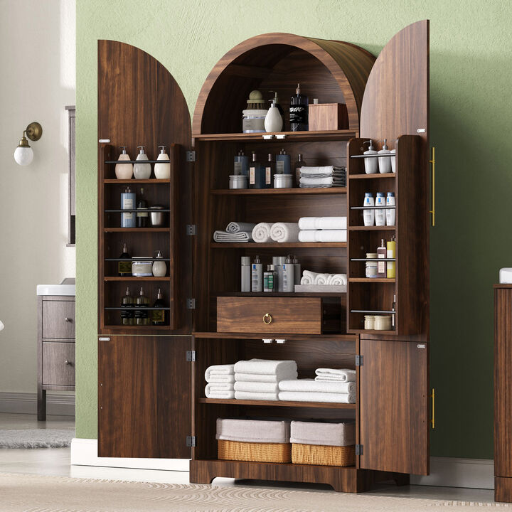 Gwezik Kitchen Pantry Cabinet