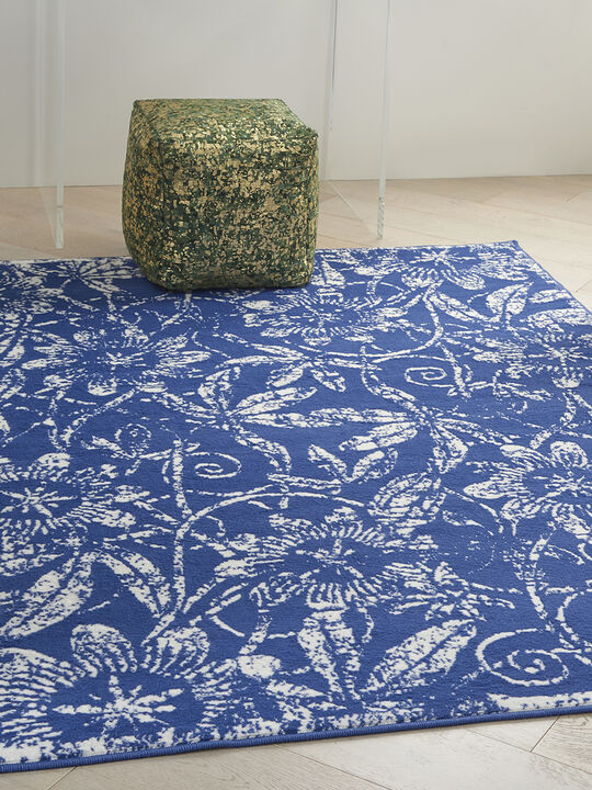 Whimsicle WHS05 Navy 6' x 9' Rug