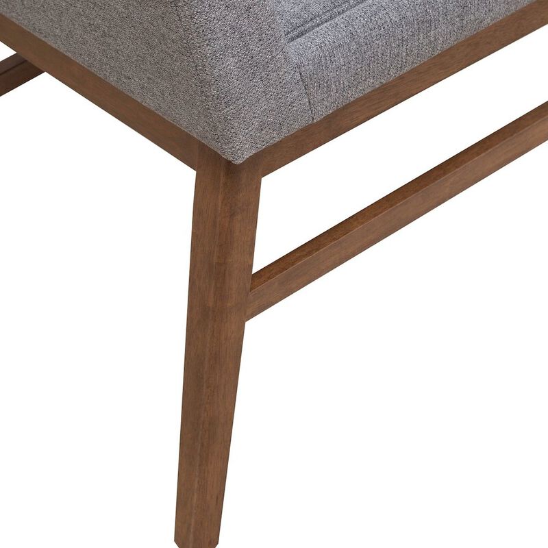 Liberty Furniture Space Savers Dining Accent Upholstered Side Chair (RTA) -Set of 2 - Satin Walnut image number 5