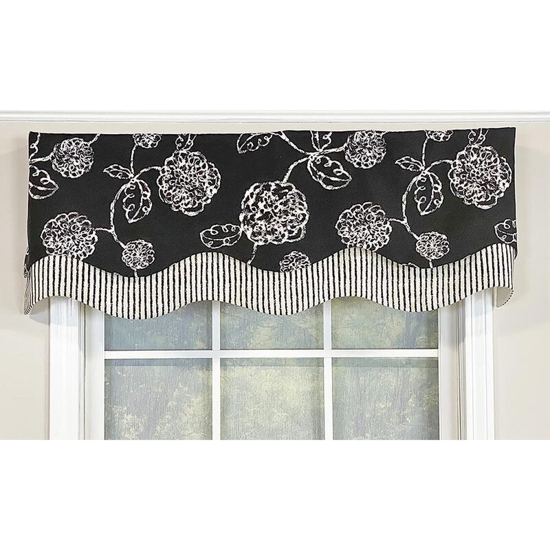 RLF Home Pouf Floral Glory Valance
