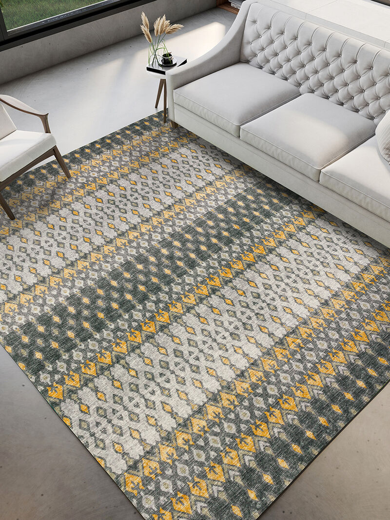 Brisbane BR1 Pewter 3' x 5' Rug