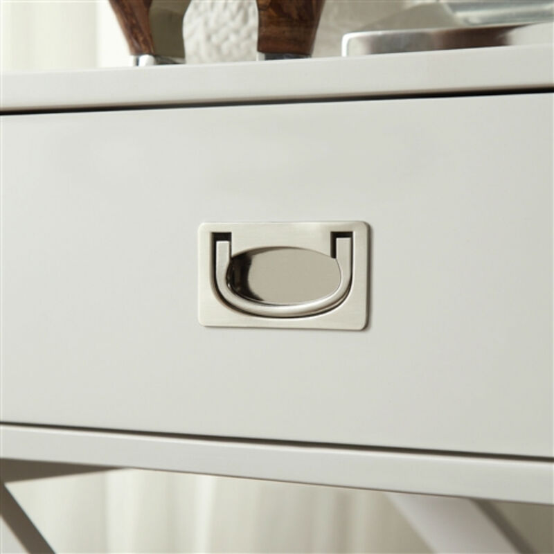 Modern Bedroom Decor 1-Drawer Bedside Table Nightstand End Table