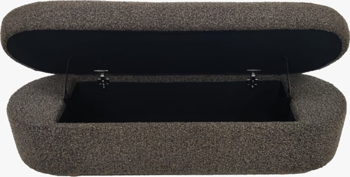 Kiki White Storage Bench