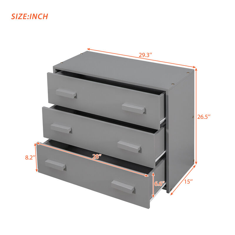 Merax Loft Bed with Cabinet and Shelf