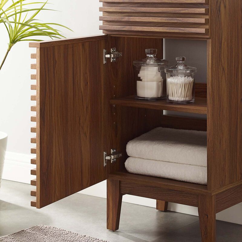 Render 18" Bathroom Vanity Cabinet (Sink Basin Not Included) image number 7