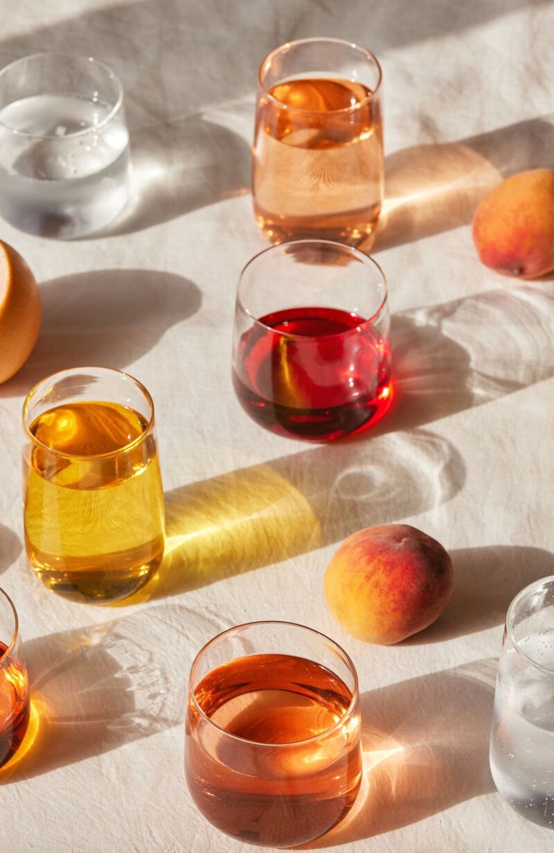 Tall Cremini Tumblers - Set of 4