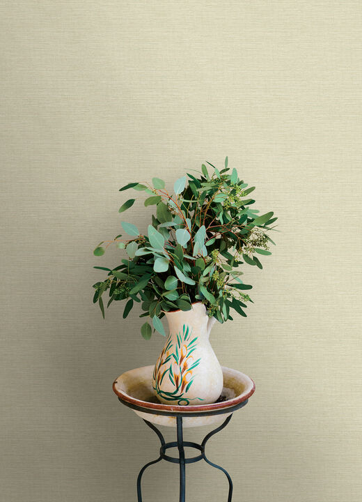 Agave Neutral Faux Grasscloth Wallpaper (Set of 2)