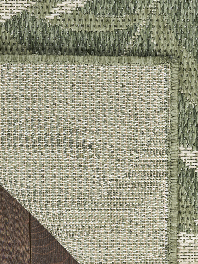 Garden Oasis GOA01 Green/Ivory 9' x 12' Rug