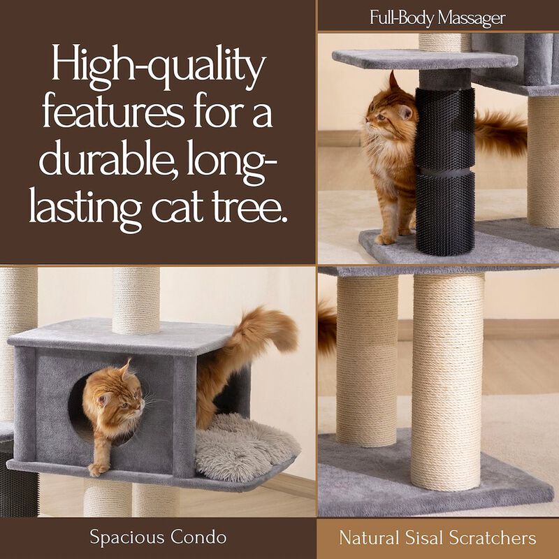 Petpals Grand Maine Coon 5-Level Cat Tree