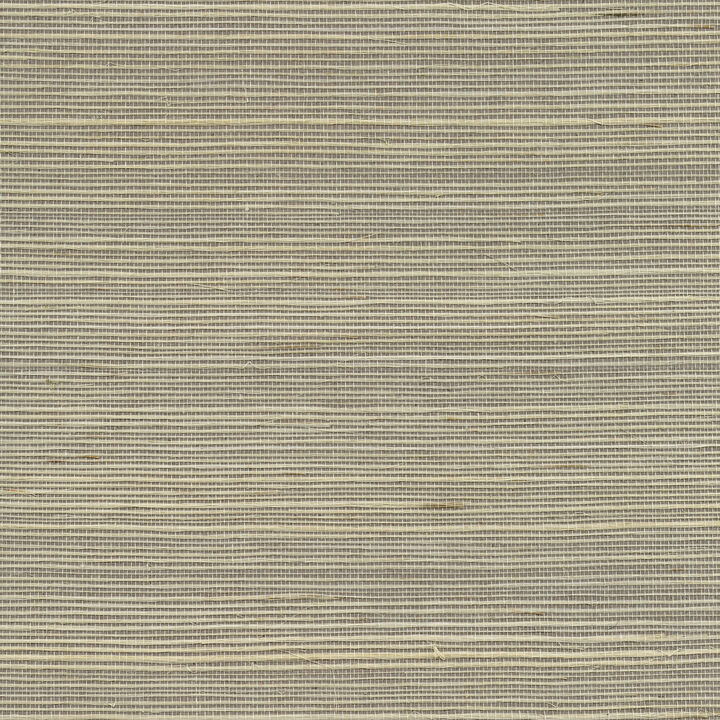 Quing Taupe Sisal Grasscloth Wallpaper