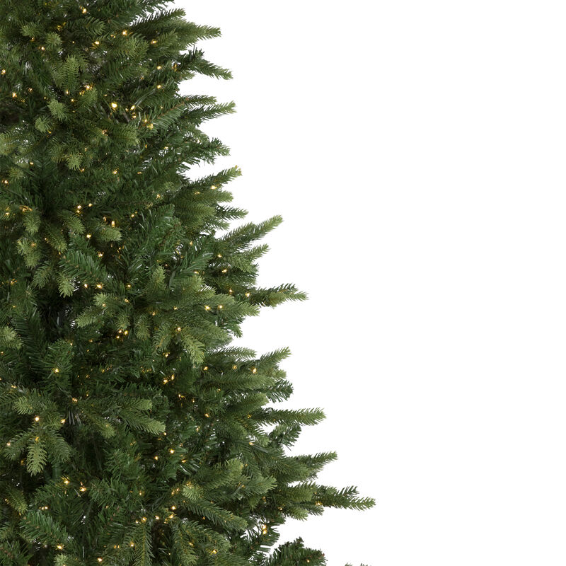 7.5' Pre-Lit Full Riverton Fir Artificial Christmas Tree  Warm White Lights