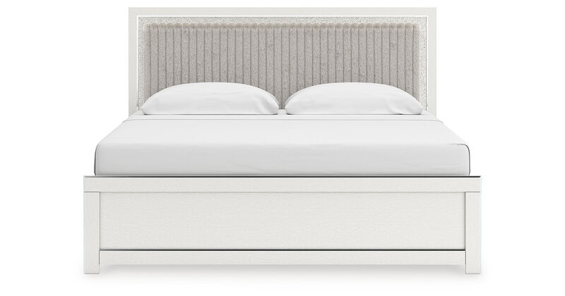 Birmonton King Upholstered Panel Bed image number 4