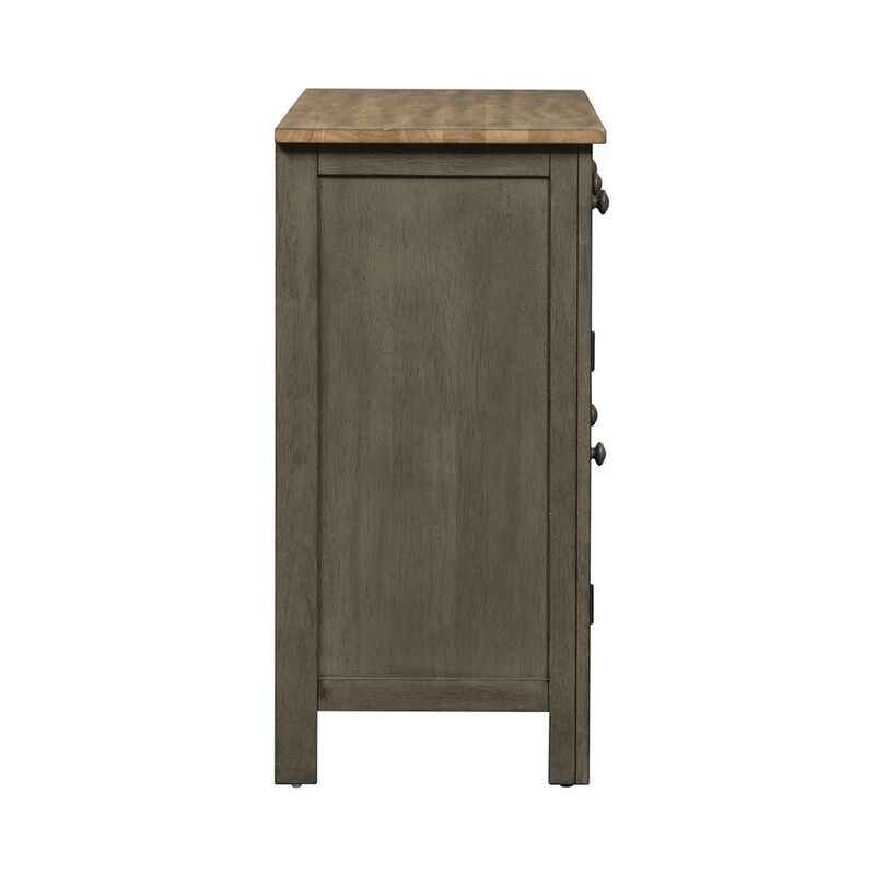 Liberty Furniture Lindsey Farm Server in Weathered image number 3