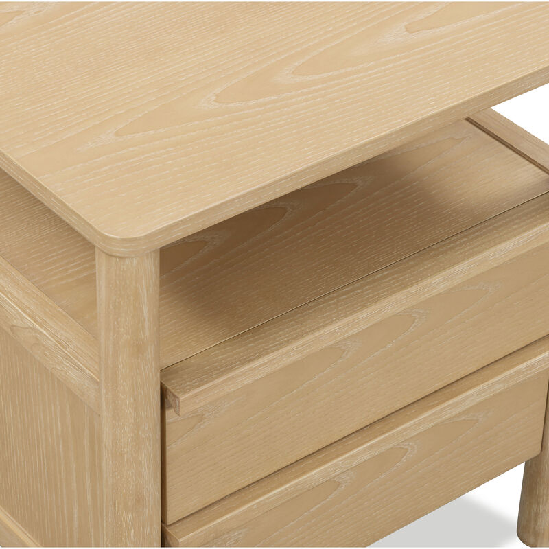 Tyra Natural Cerused Ash Nightstand image number 4