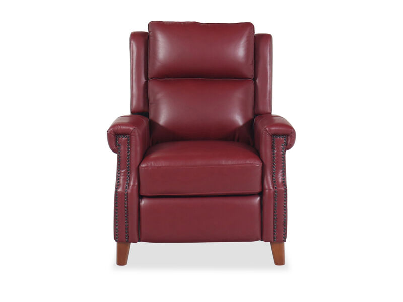Hemingway Power Hi-Leg Recliner in Red