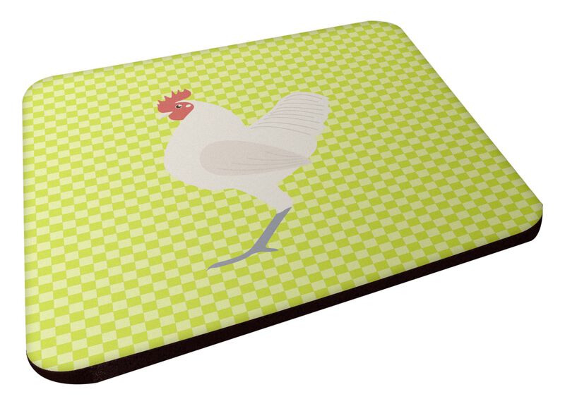 Caroline's Treasures German Langshan Chicken Green Decorative Coasters, 3.5, Multicolor