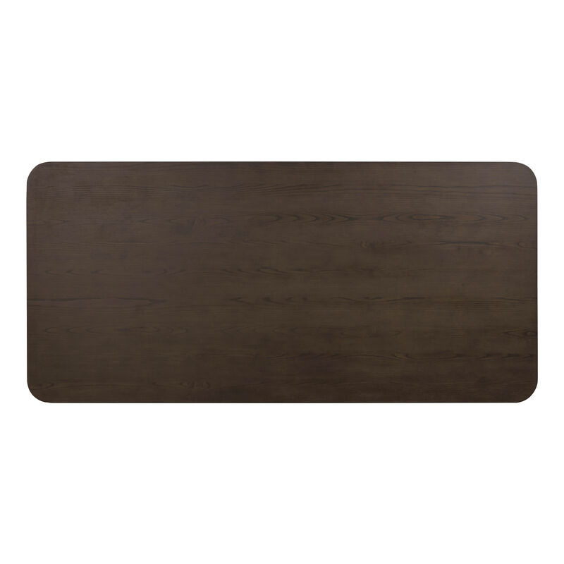 Bambi Dark Brown Ash Dining Table image number 4