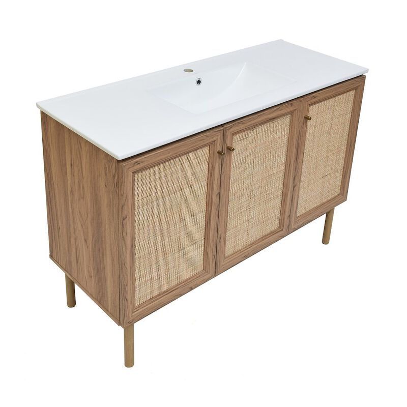 Classe 48" Freestanding Bathroom Vanity with Sink Top image number 7