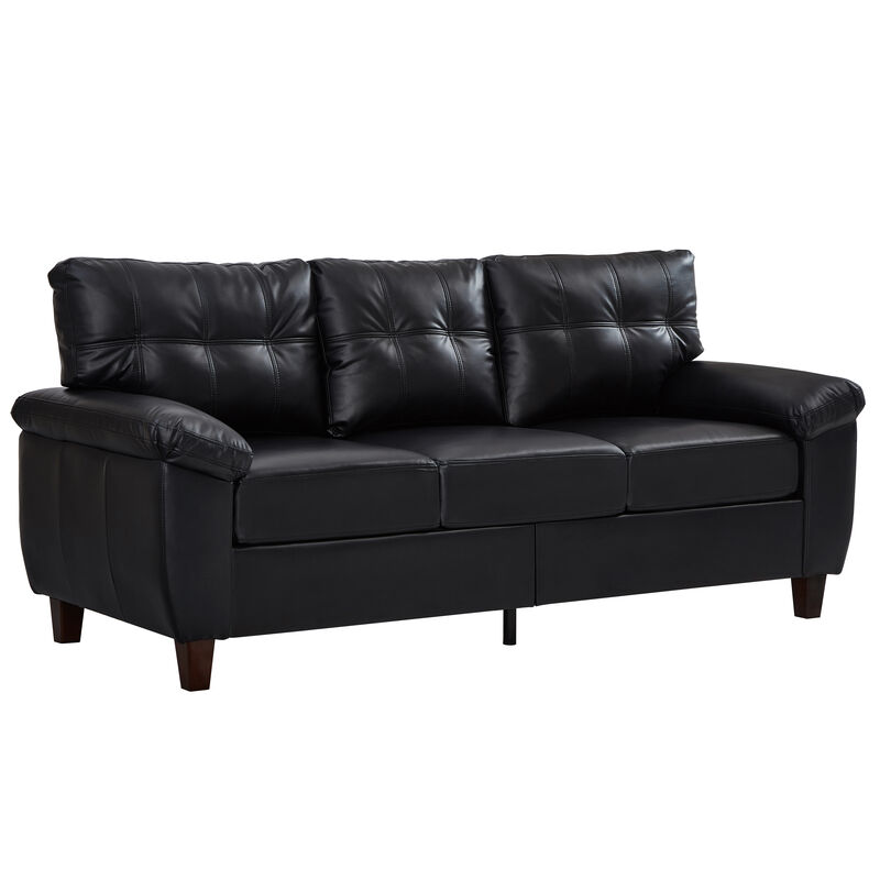 Hufe PU Leather 2 Pieces Sofa image number 5