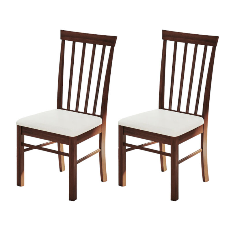 Modern Dining Chair with Upholstered Seat and Sturdy Frame for Home or Kitchen