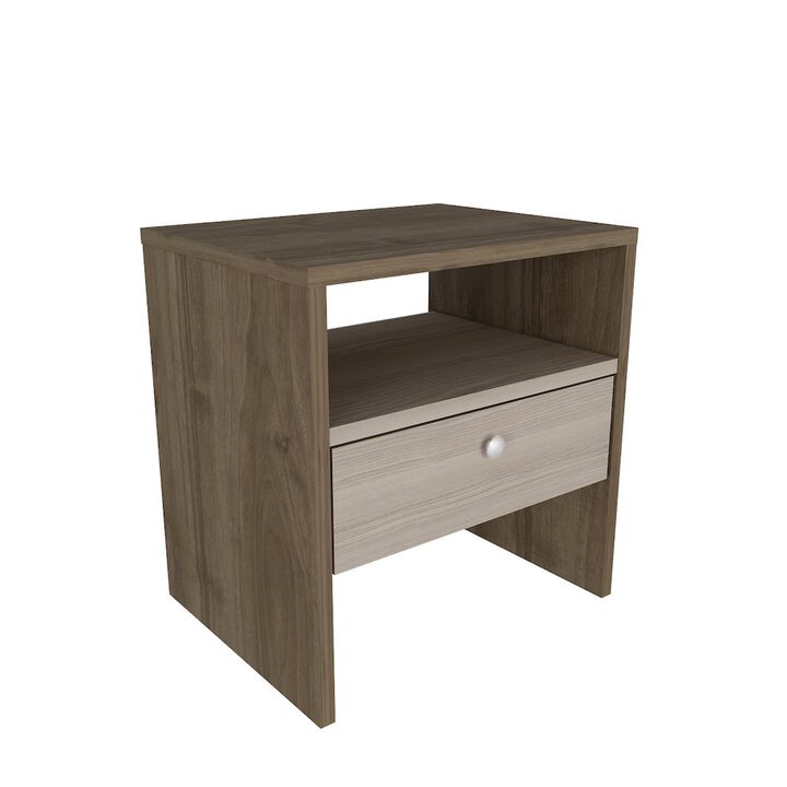 Decorotika Nova Nightstand Walnut Cordoba