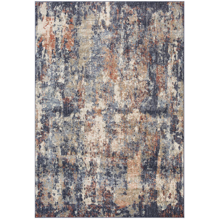 HomeRoots Abstract Area Rug
