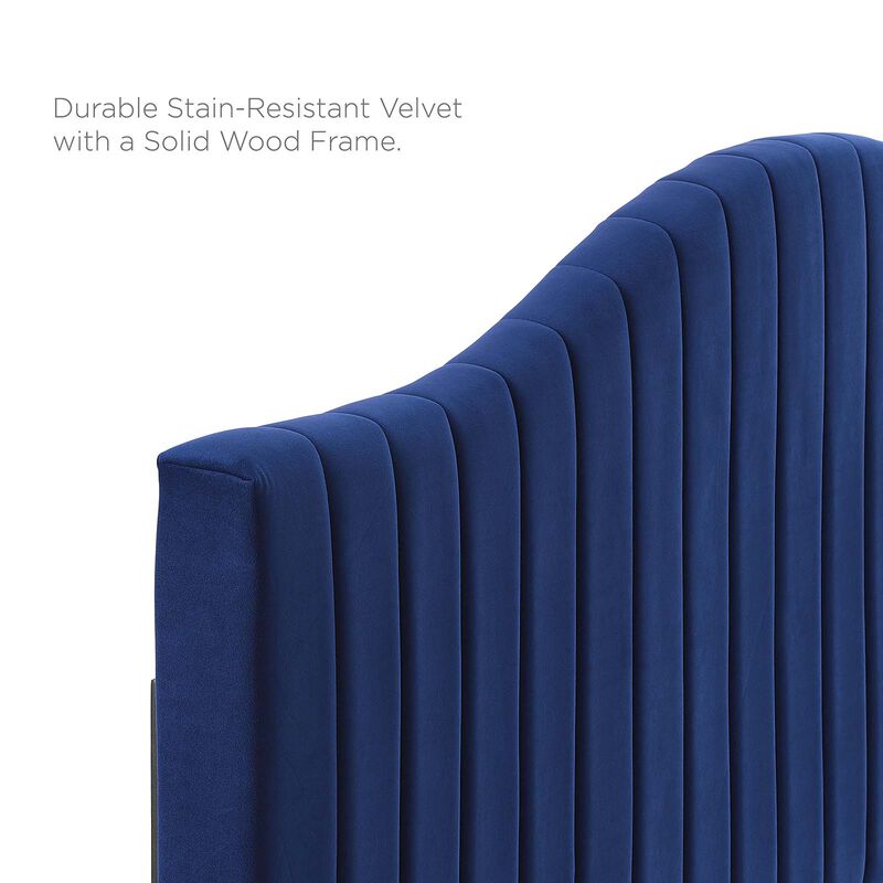 Modway - Brielle Channel Tufted Performance Velvet King/California King Headboard image number 5