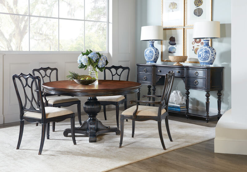 Charleston Round Pedestal Dining Table