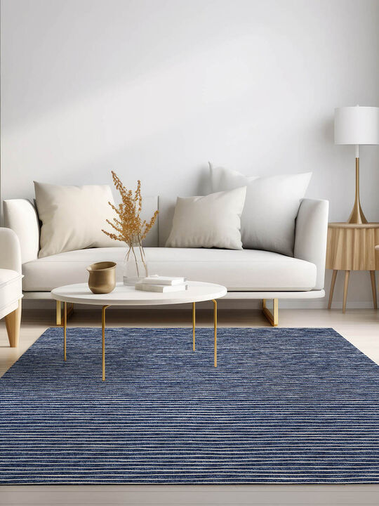 Laidley LA1 Navy 9' x 12' Rug