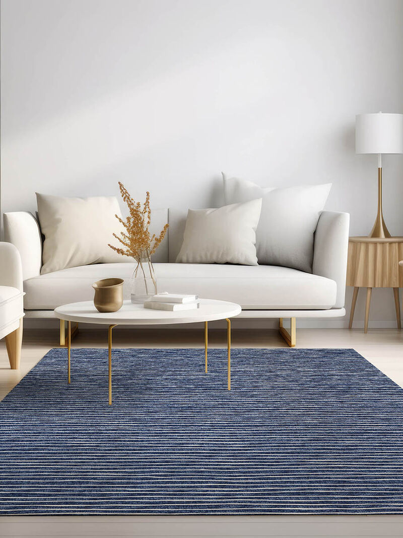 Laidley LA1 Navy 9' x 12' Rug