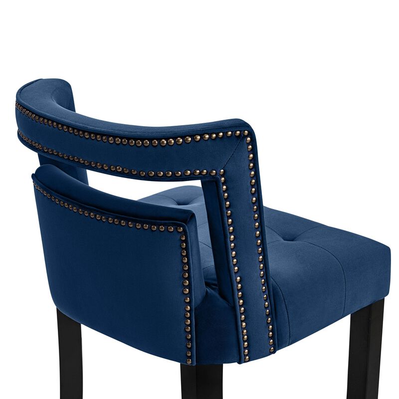 Hart Velvet Counter Stool image number 3