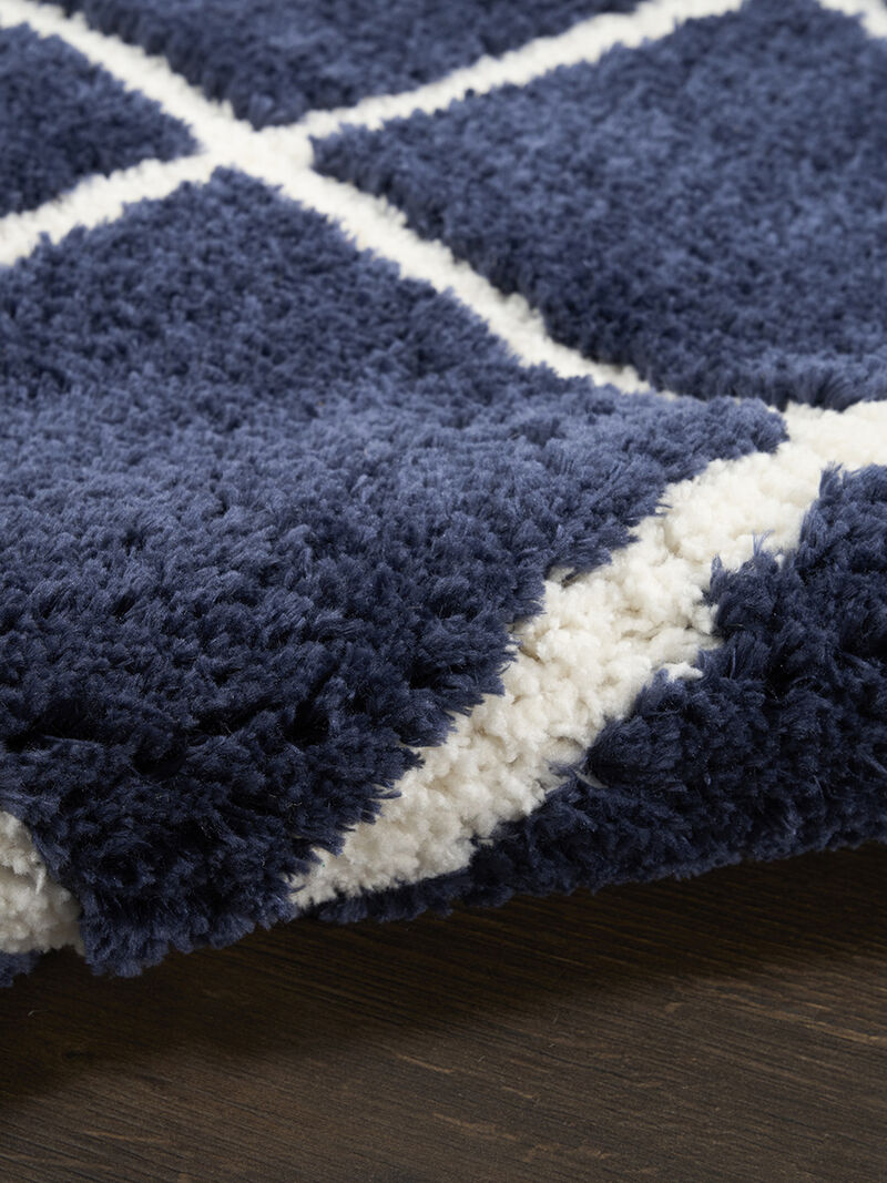 West End Ave WTE01 Navy/Ivory 3'11" x 5'11" Rug