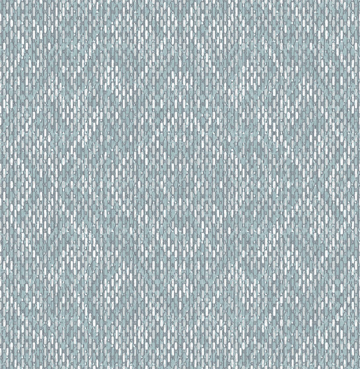 Felix Sky Blue Geometric Wallpaper