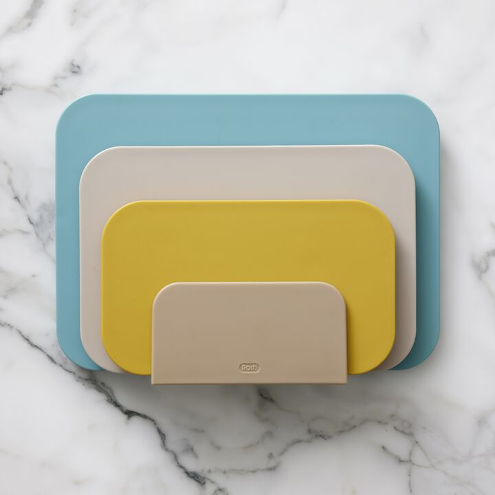 Rosti Choptima Cutting Board 3pc Set with stand