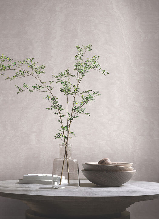 Shimmering Moire Dove Textured Wallpaper