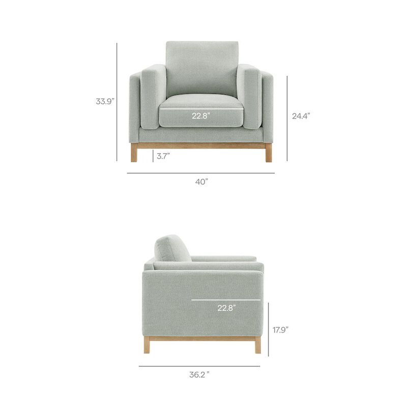 Roscoe Fabric Armchair image number 2