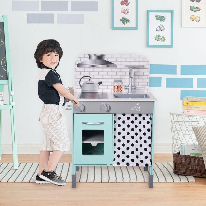 Teamson Kids - Little Chef Philly Modern Play Kitchen - Mint