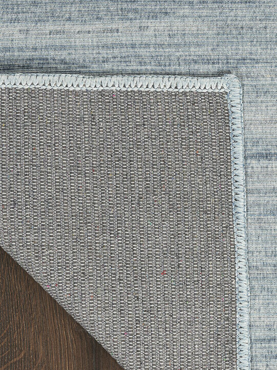 Washable Essentials WAE01 Aqua 9'2" x 12' Rug