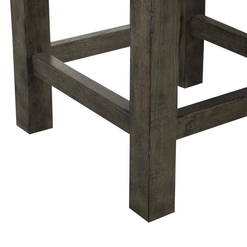 Liberty Furniture Uph Console Stool Contemporary Grey in Dusty Taupe Finish image number 6